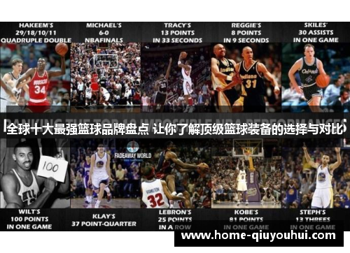 全球十大最强篮球品牌盘点 让你了解顶级篮球装备的选择与对比